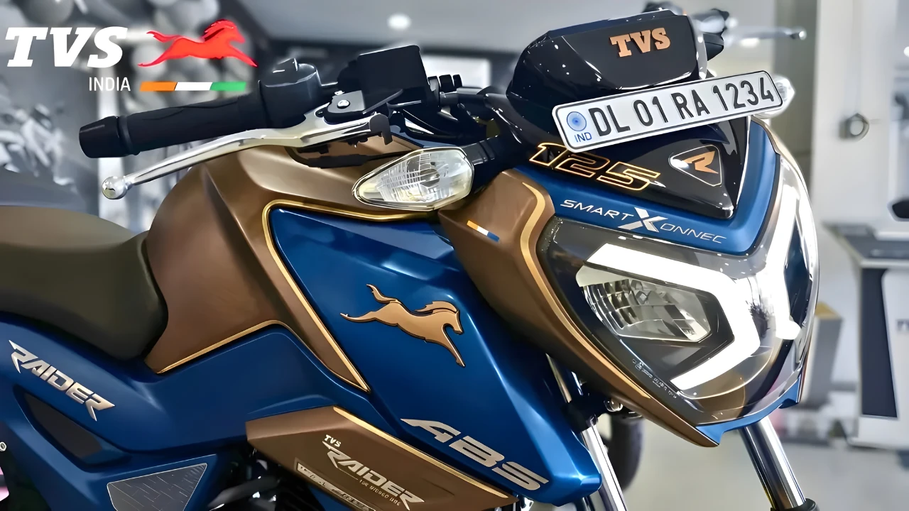 2026 TVS Raider 125 Launched With 60kmpl Mileage, Sporty Design and SmartXonnect Tech